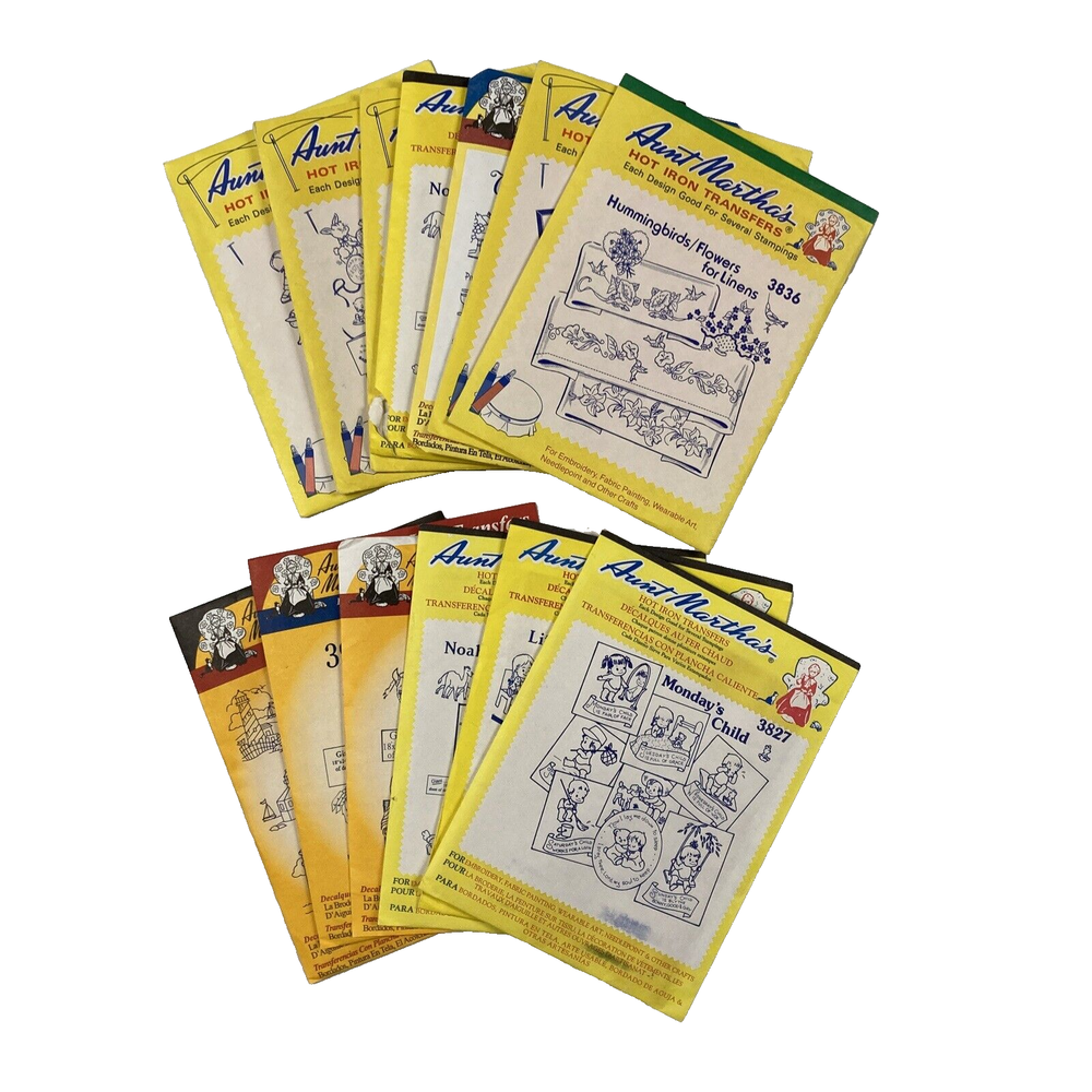 Aunt Martha's Hot Iron Transfers