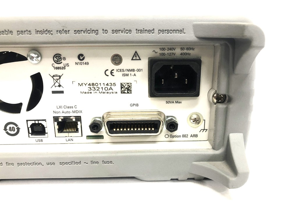 Agilent 10MHz Function/Arbitrary Waveform Generator No Side Bracket 33210A USED