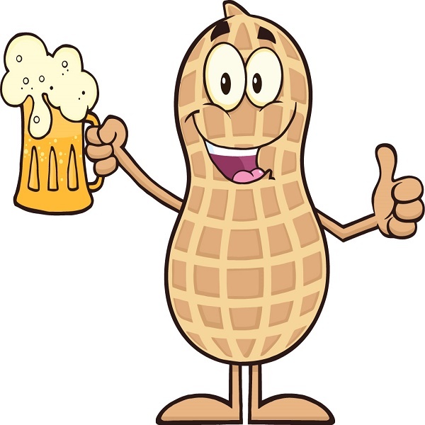 30 Custom Beer Peanut Personalized Address Labels