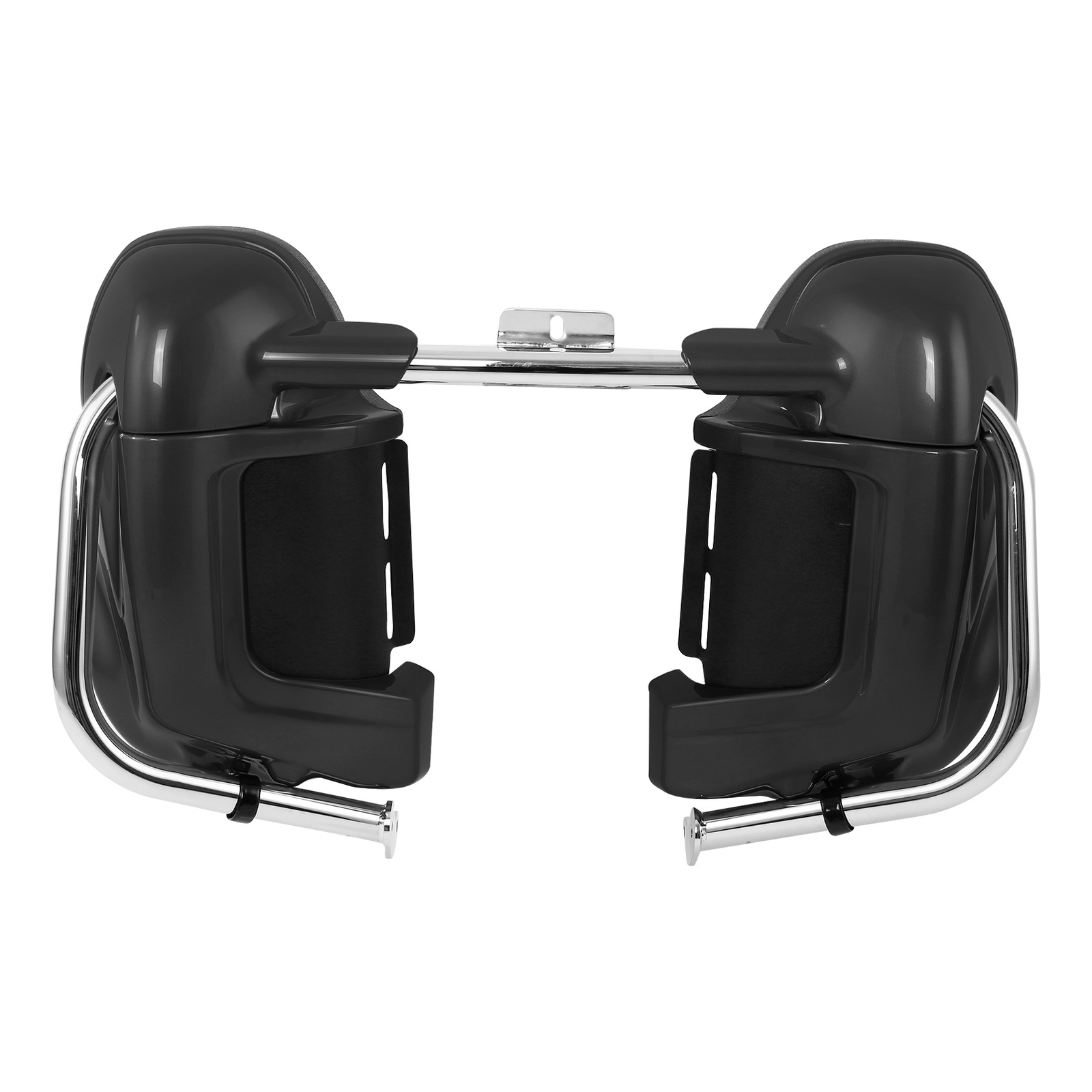 Lower Vented Fairing & Engine Guard Crash Bar Fit For Harley Touring 1997-2008