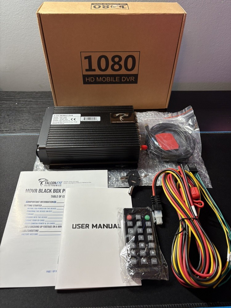 FalconEye Electronics MDVR 3-4 BLACK BOX ONLY