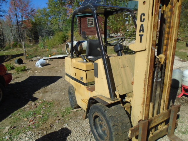 caterpillar v50c forklift