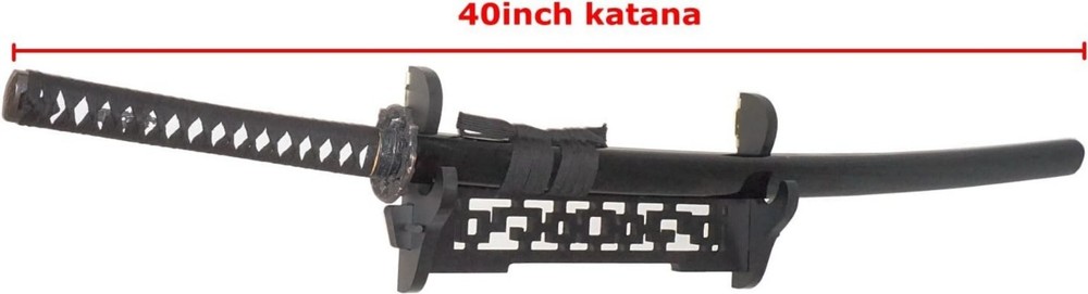 Sturdy Wall-Mounted Sword Display Holder for Katana & Tanto | Easy Assembly