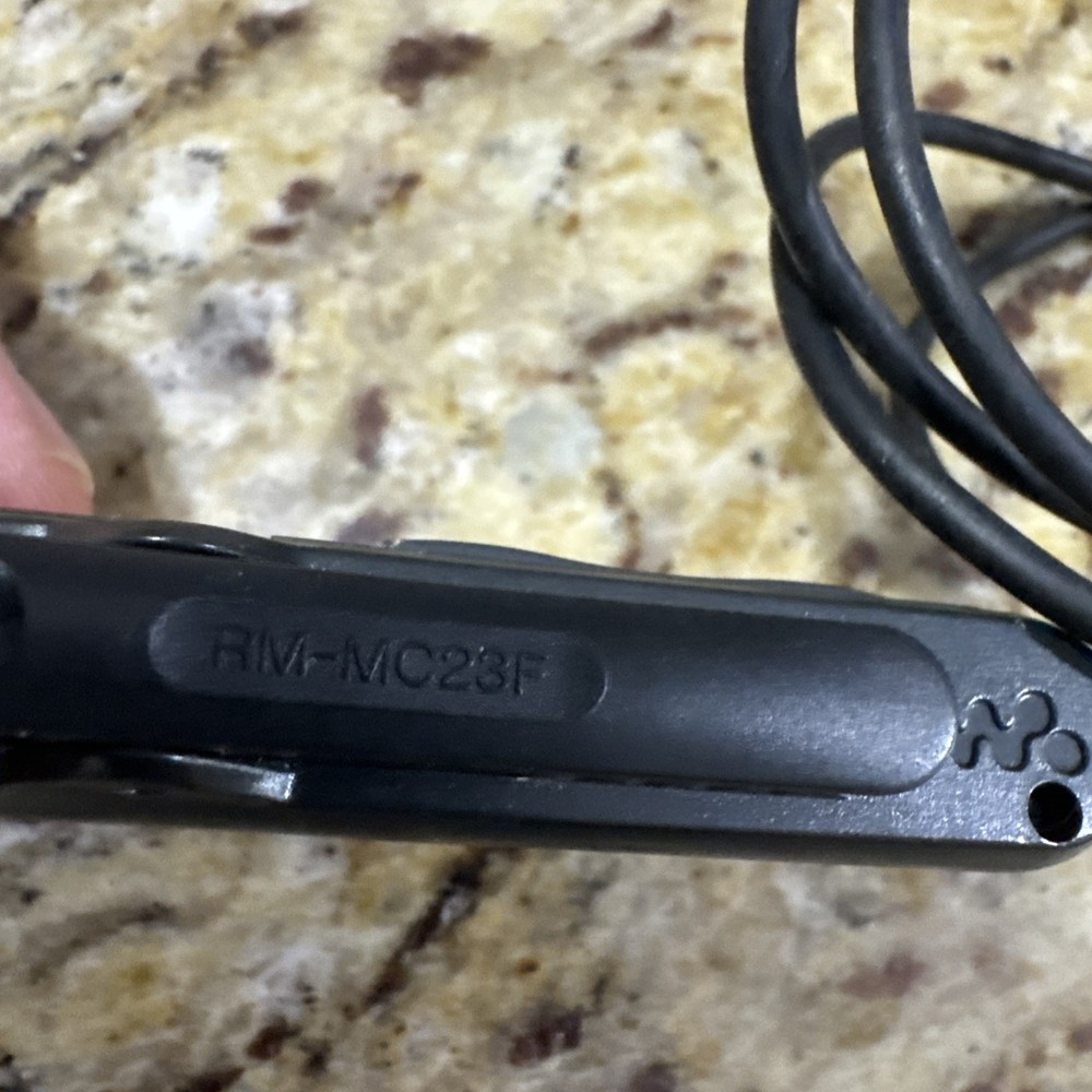SONY RM-MC23F Mini Disc Remote Controller Untested Cpix