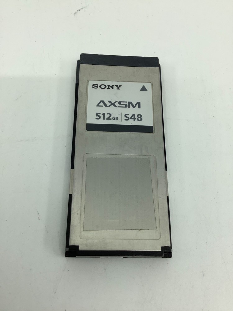 Sony 512GB AXS-A Memory Card (S48) - Fair Condition - Does not format