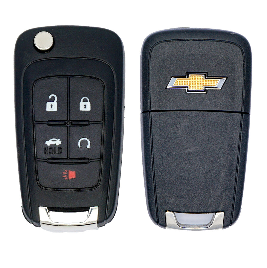 OEM GM CHEVY FLIP KEY SWITCHBLADE KEYLESS REMOTE START FOB TRANSMITTER 13574863