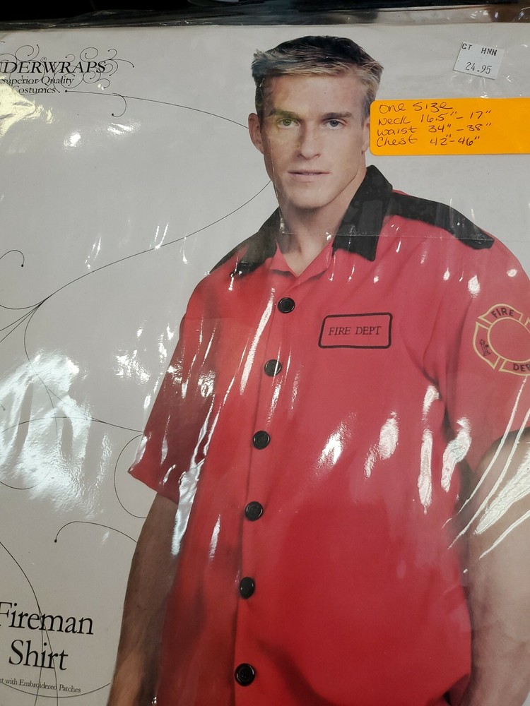 Firemans Shirt by Underwraps # 29052