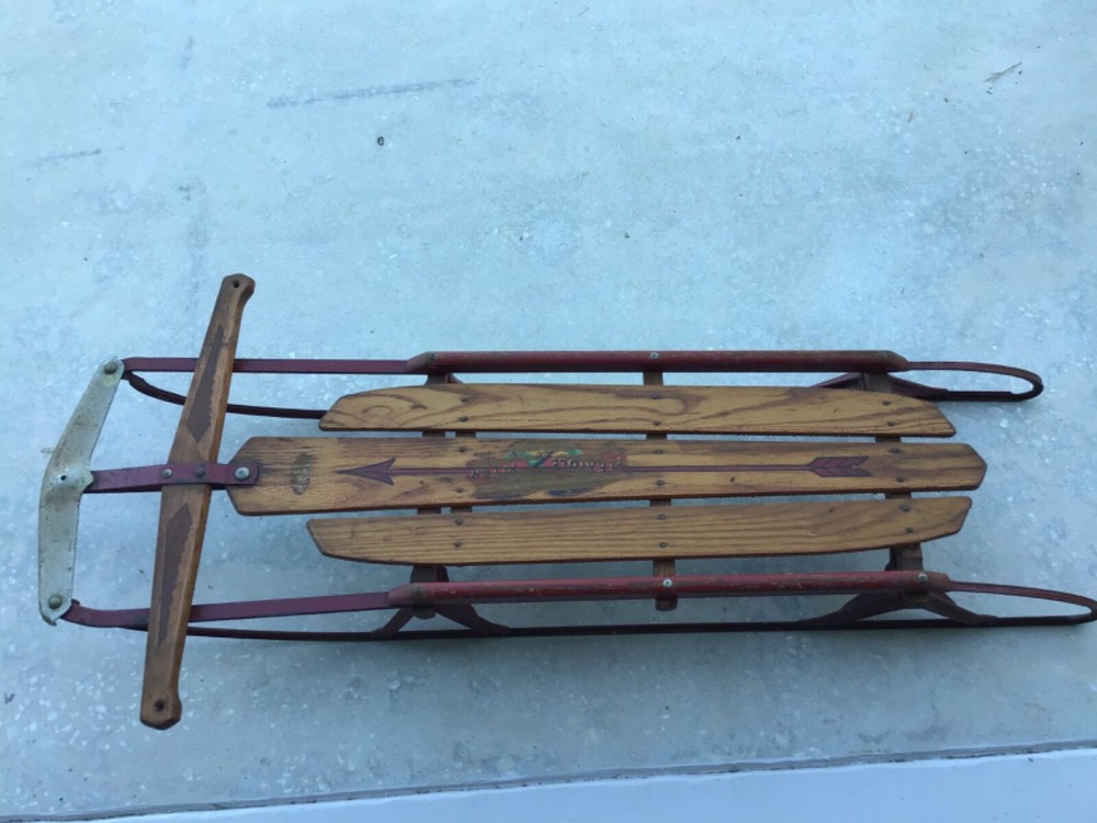 Flexible Flyer Vintage Sled