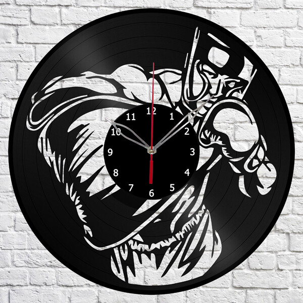 Vinyl Clock Boxing Wall Clock Unique Art Vinyl Record Wall Clock 1458