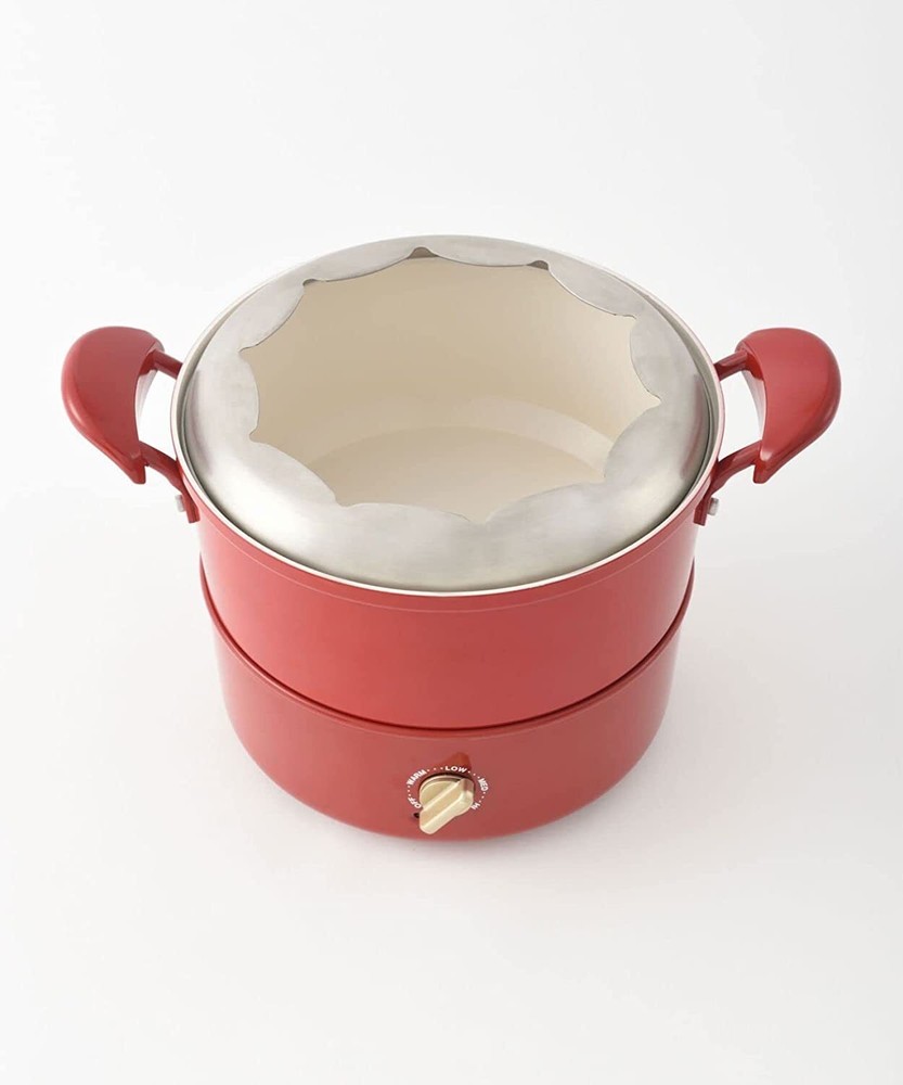[Bruno] BRUNO Multi Grill Pot Grill Pot BOE065 Red