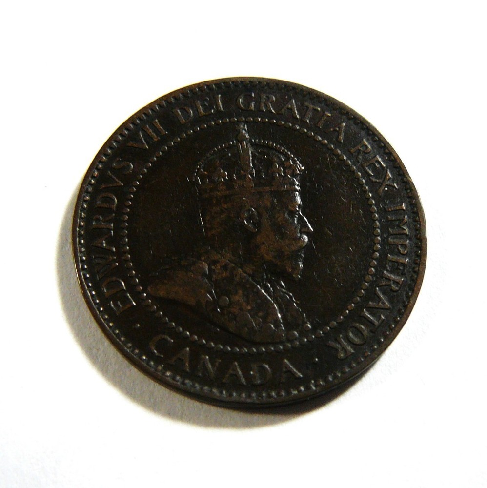 1907 H CANADA One Cent