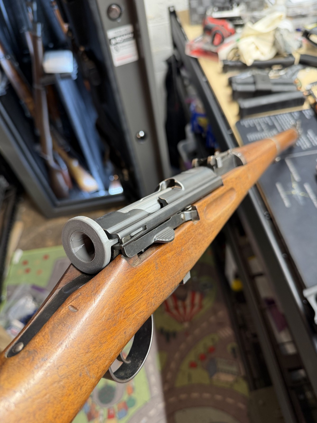 Swiss K31 Cleaning Rod Guide - Makes Cleaning Easy! Manufactured in USA