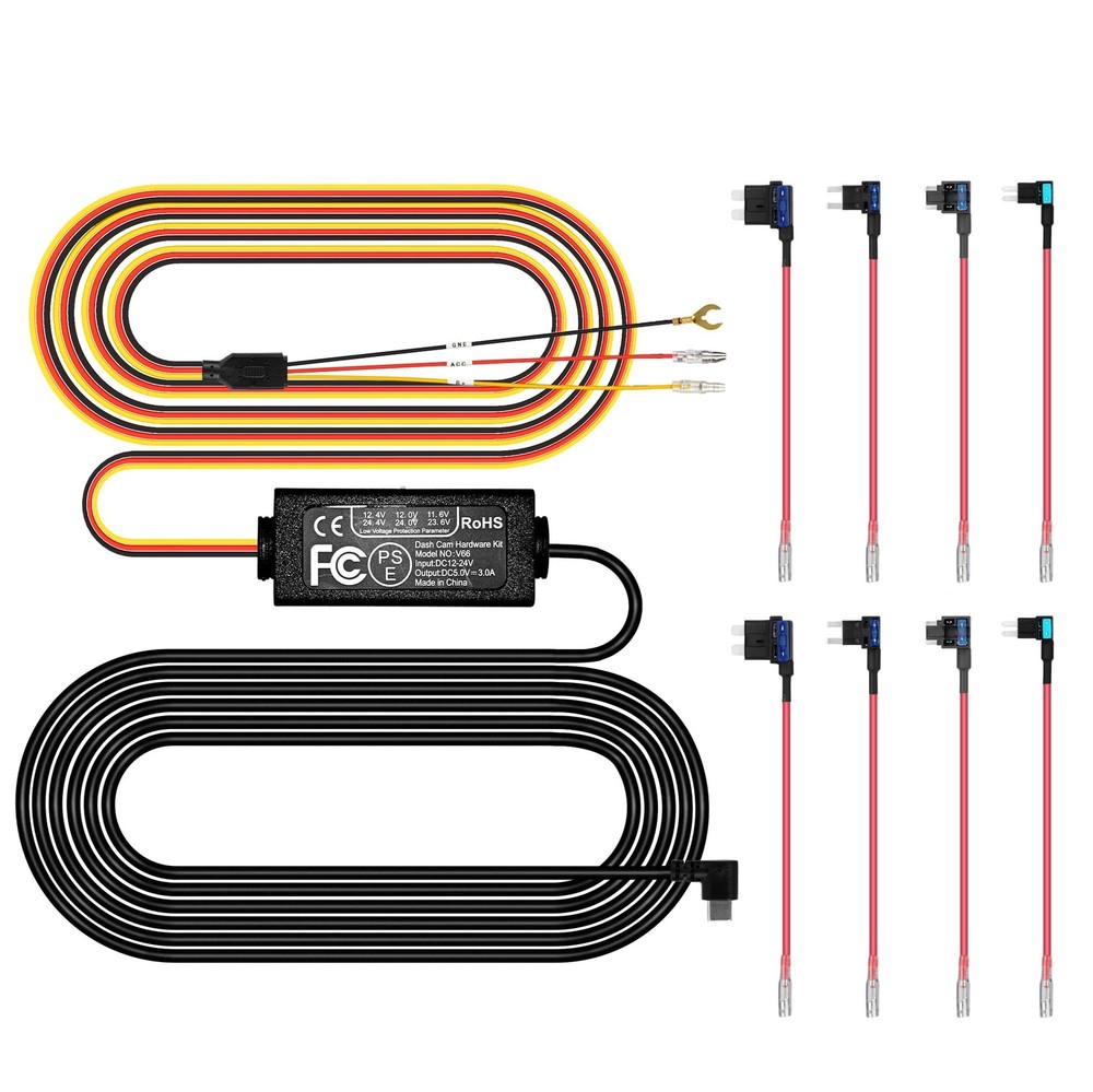 Pelsee P12 Pro + Full Set Hardwire Kit