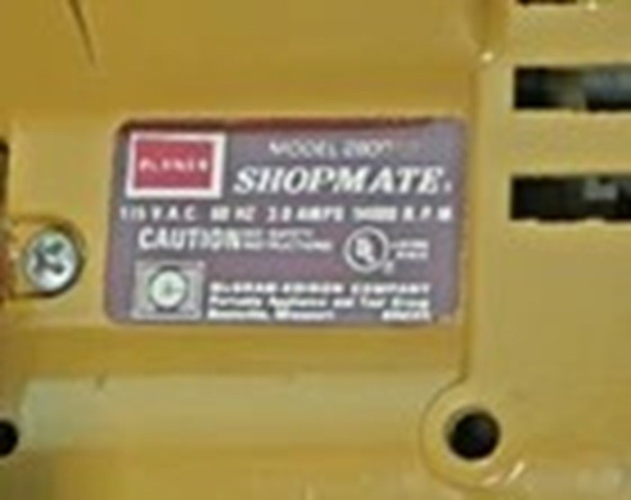 Shopmate Electric Planer Model # 2800TO
