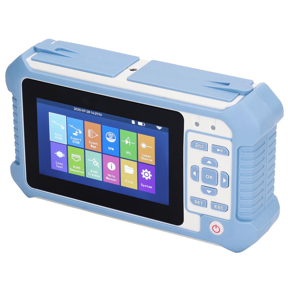 US Plug OTDR Tester Multifunctional Optical Time Domain Reflectometer Wit