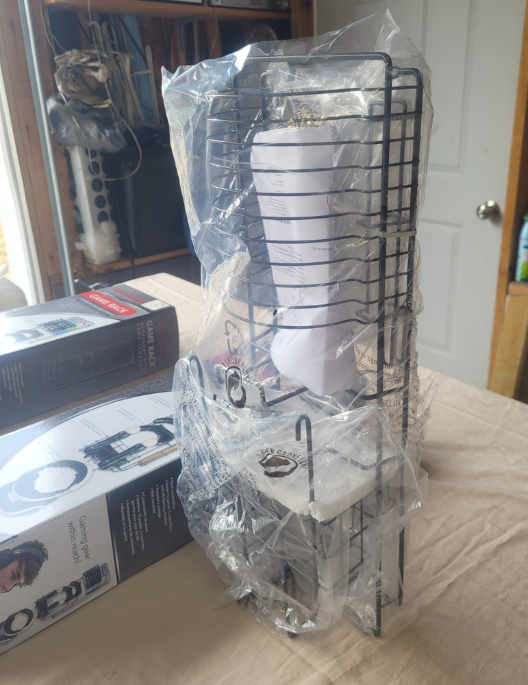 Atlantic Wall Mount Game Rack accessory and game storage