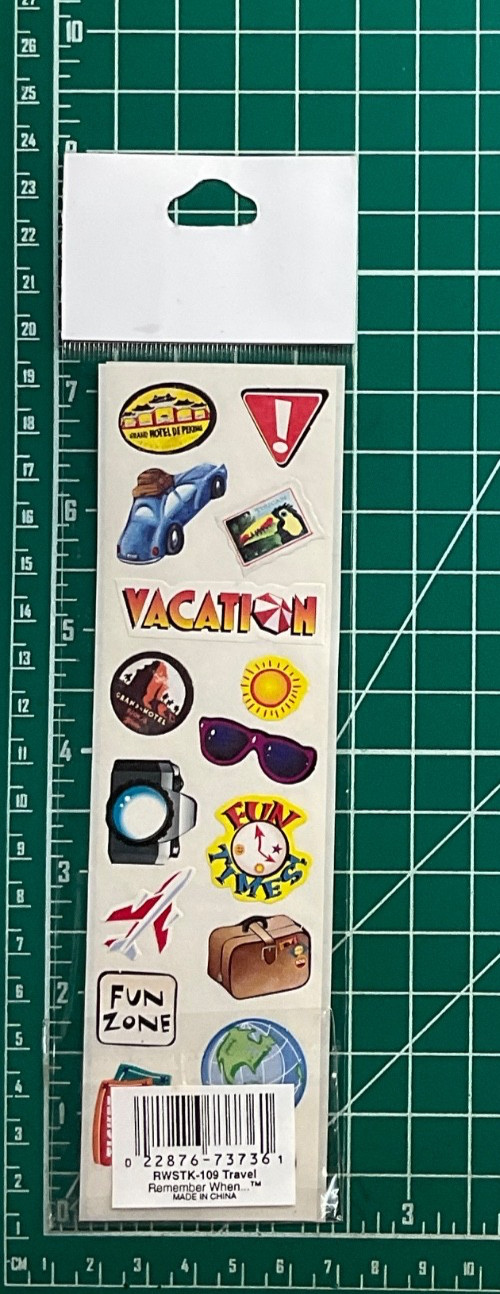 Travel Vacation Beach Theme New Stickers Sticker Packs Mods You Choose, YOU PICK