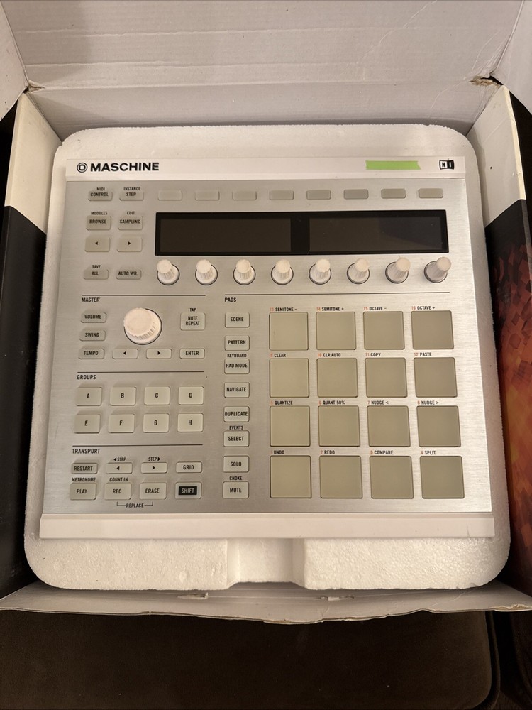 Native Instruments Maschine MK2 Groove Production Studio, White Hardware Only