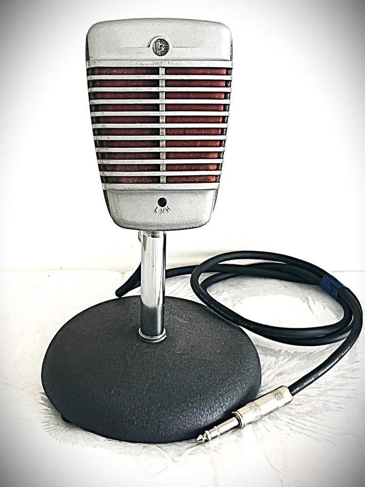 Vintage 1960's Shure 51 Sonodyne Dynamic Microphone, original element, nice!