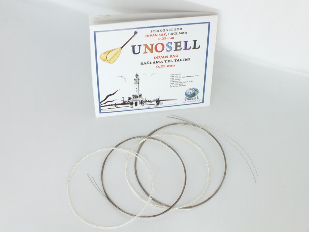String Set For Divan Saz 0.25 mm