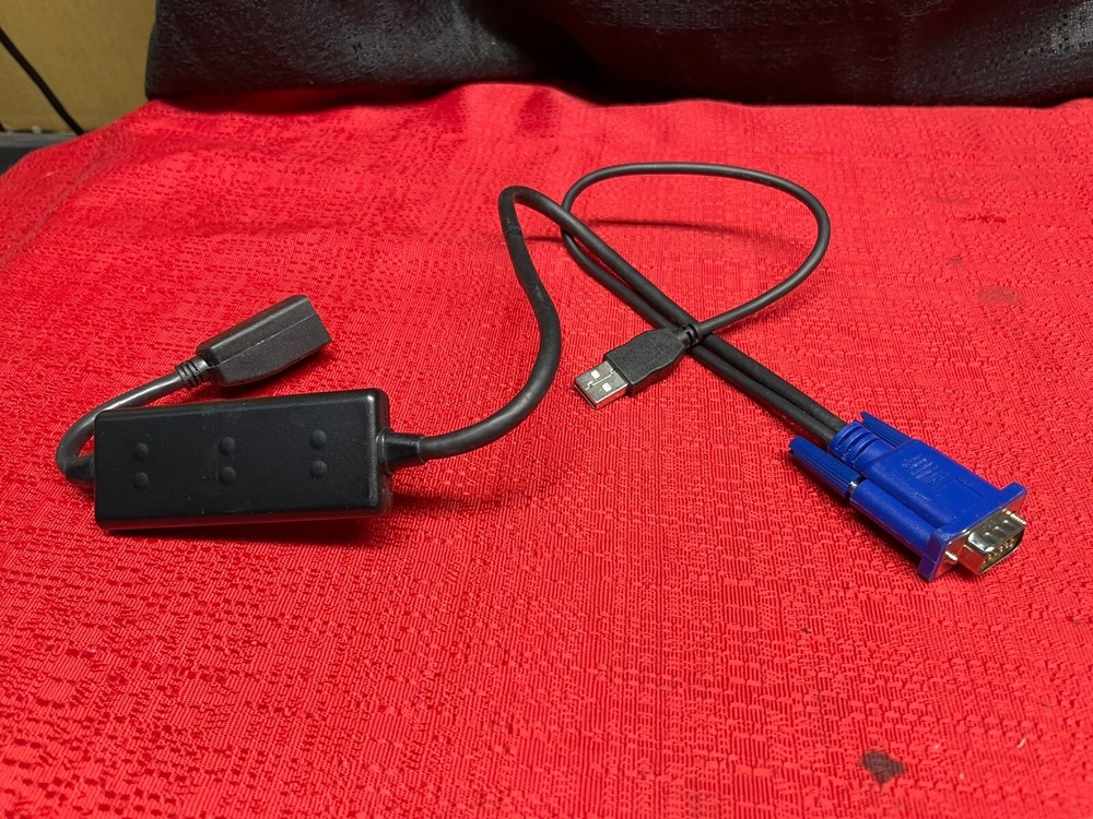 Dell KVM Switch Server System Interface Pod Cable | 520-294-504 | OUF366