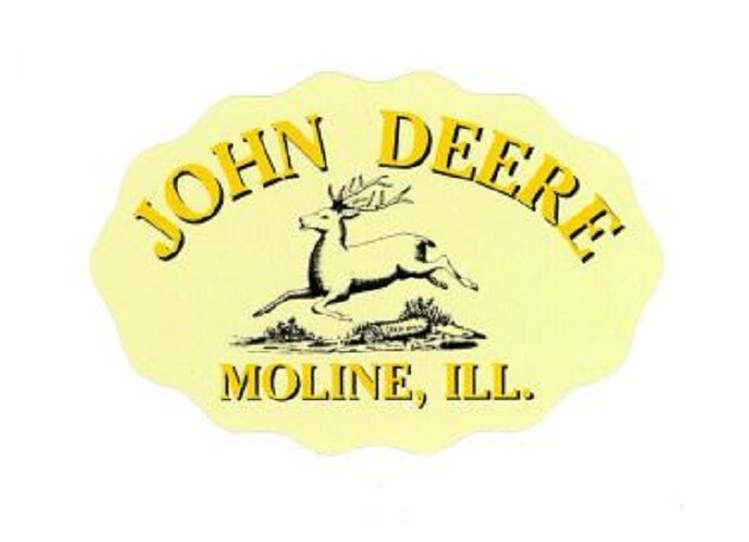 John Deere Decal Moline, Illinois Gas Engine Motor