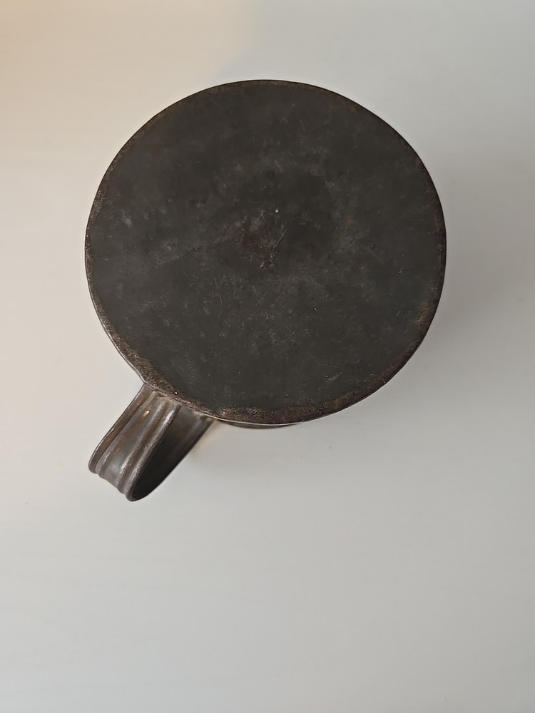 WW1 US Side Cap Hat Wool & Wrappings Military Cup And Patch.