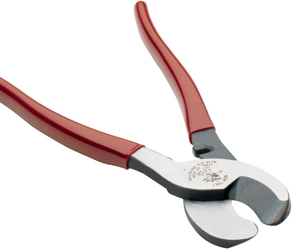 Durable Klein Cable Cutter - Lightweight, Made in USA, for Precision Cutting