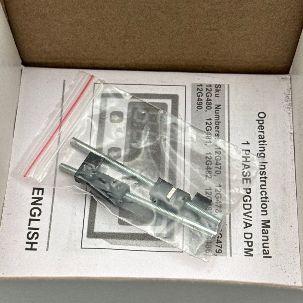 Digital Panel Meter Digital Panel Meter, AC Volt DPMPGDV 12G486