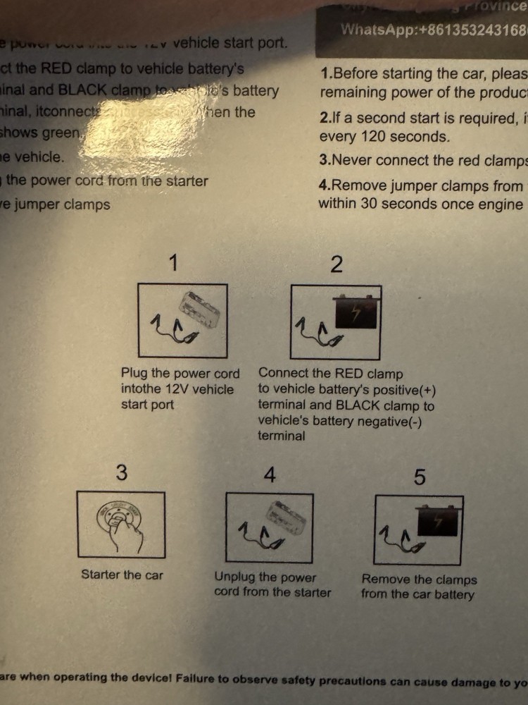Multi-function Car Kit (jumper Cables And More)