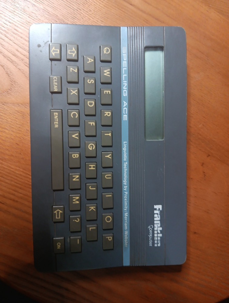 Vintage Franklin Computer Spelling Ace Model SA-98 Tested/Works
