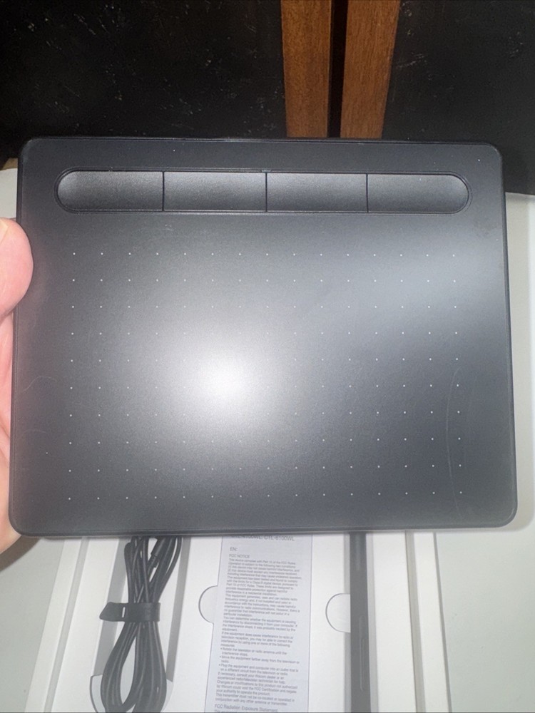 Wacom Intuos Creative Pen Tablet with Bluetooth - Medium, Black