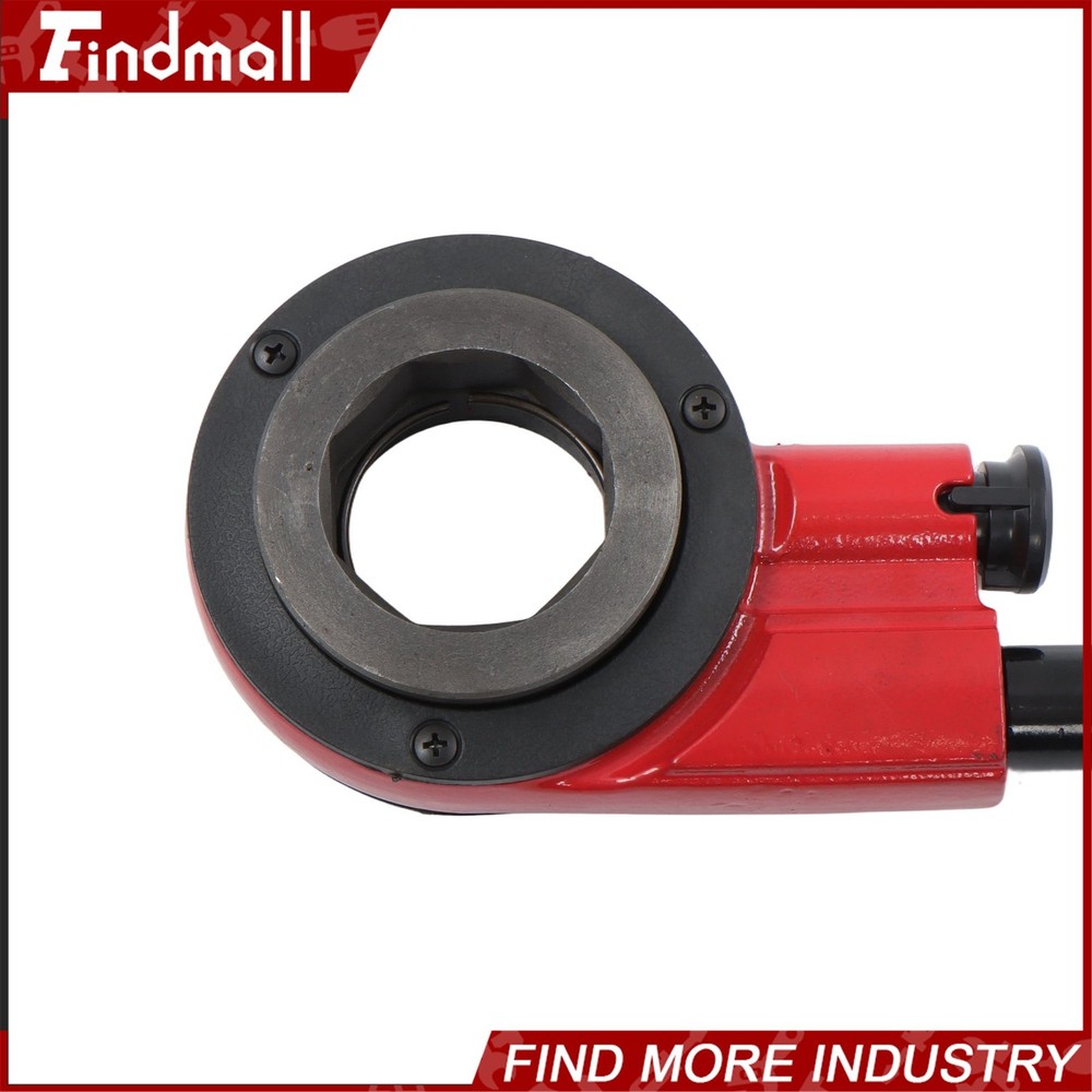 Findmall 7 Size Pipe Threader W/ Handle Pipe Threader Threading 3/8" To 2" Dies