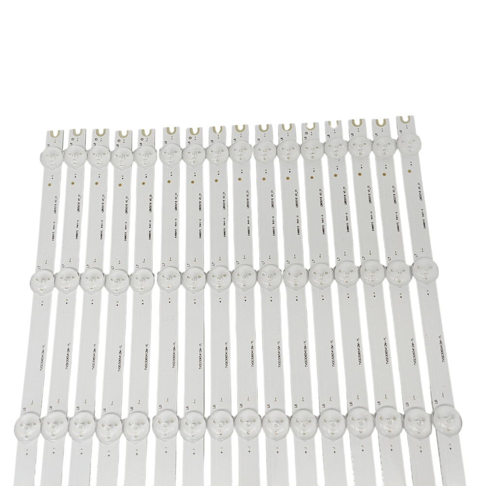 16pcs LED Backlight Strips FULL SET LB65018 for Vizio D65U-D2 D65-D2 E65X-C2