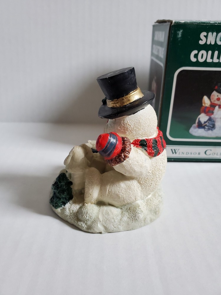 1994 Windsor Collection Snowman Figurines Set