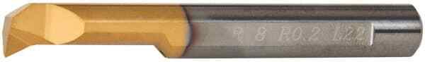Carmex Solid Carbide Profile Boring Bar: 0.32" Min Bore Dia 0.87" Max Bore Depth