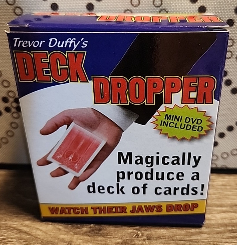 Trevor Duffy's Deck Dropper missing mini-instructional DVD READ DESCRIPTION
