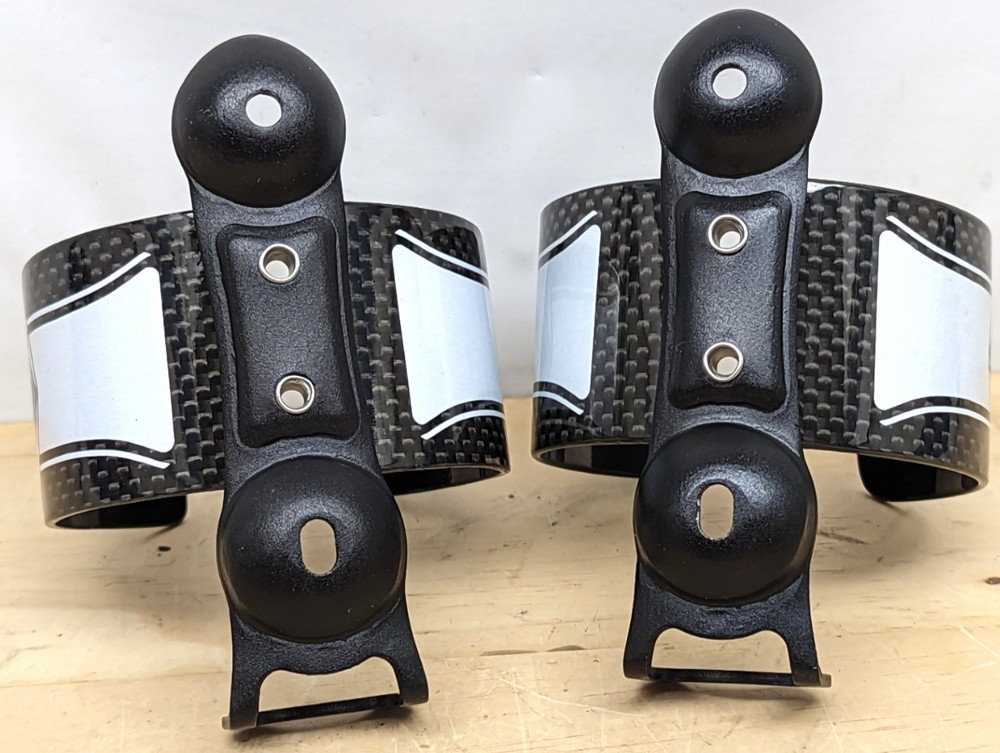 Origin 8 carbon water bottle cages pair