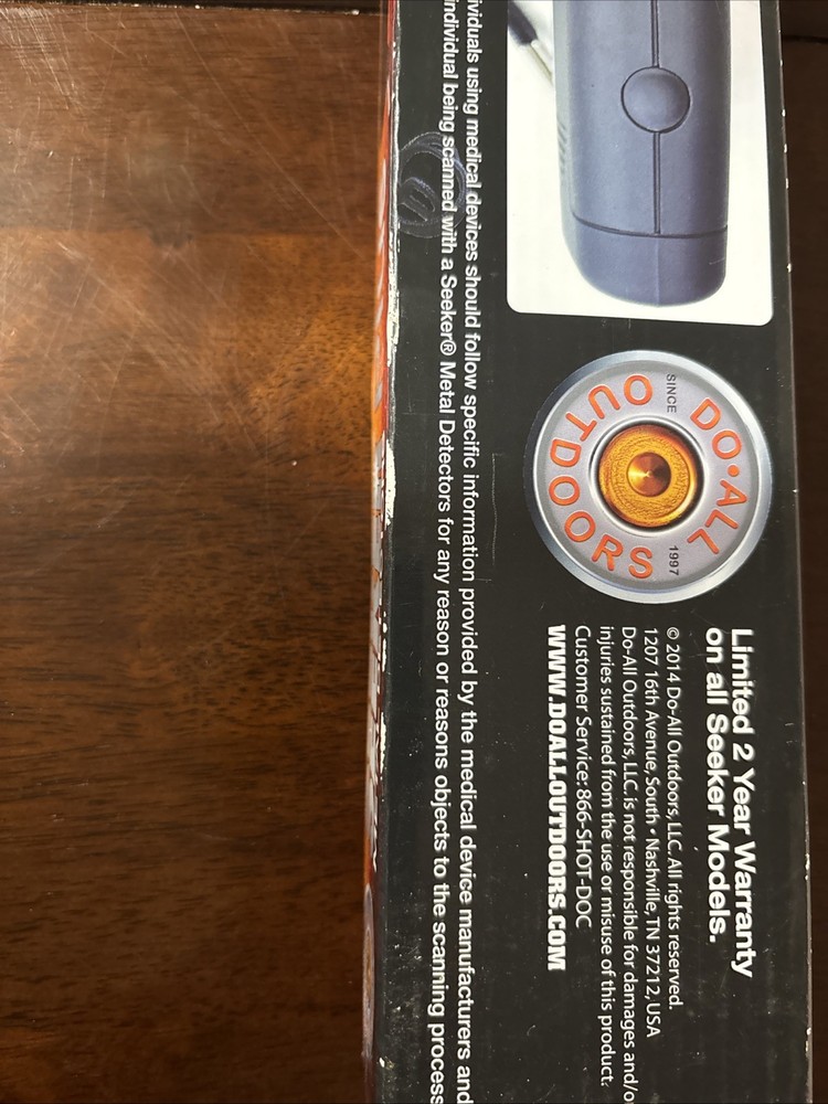 MSE SK2000 Seeker Plus Metal Detector