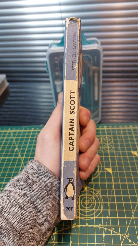 Penguin Paperback Blue #207 CAPTAIN SCOTT TRUE 1ST EDITION/1ST IMPRESSION