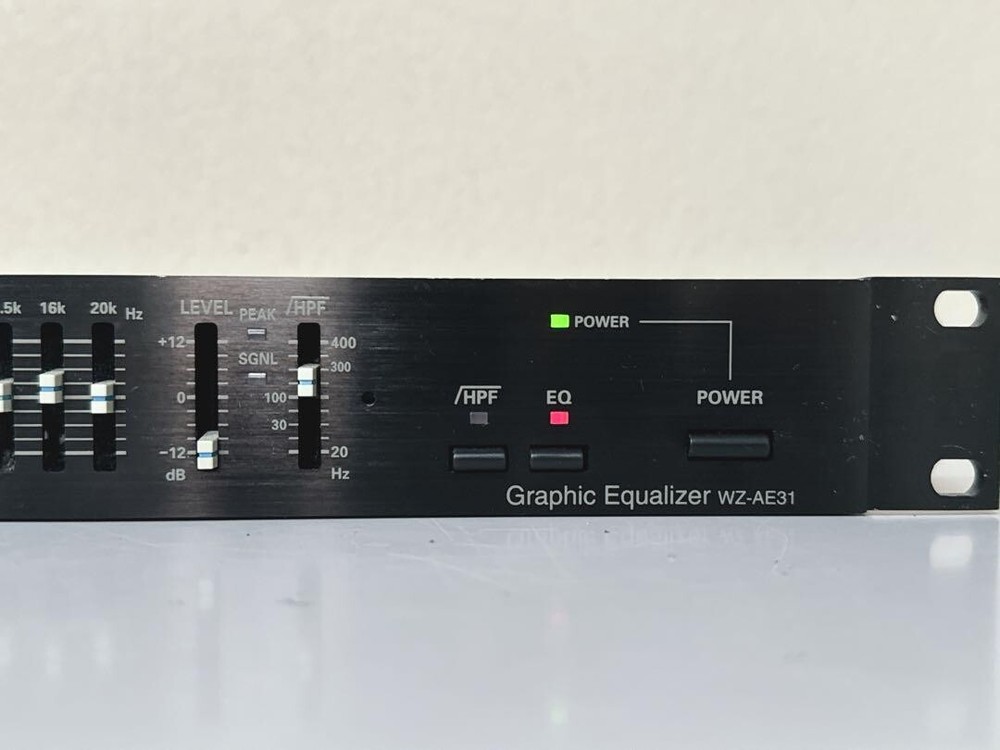 RAMSA Panasonic Graphic Equalizer WZ-AE31 Made in Japan