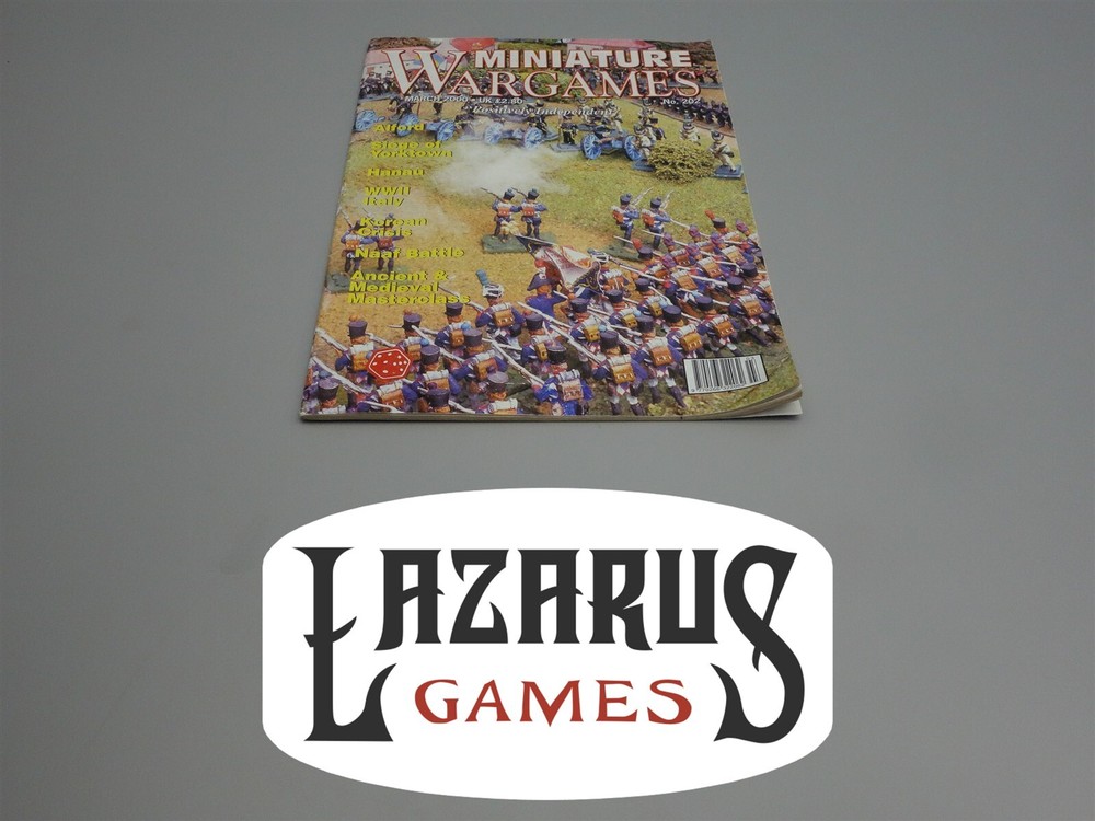 Miniature Wargames: Number 202