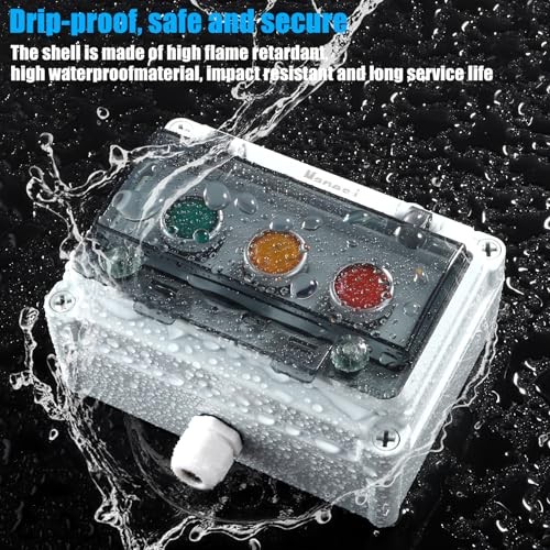 Push Button Switch IP67 Outdoor Waterproof Button Green,yellow,red button