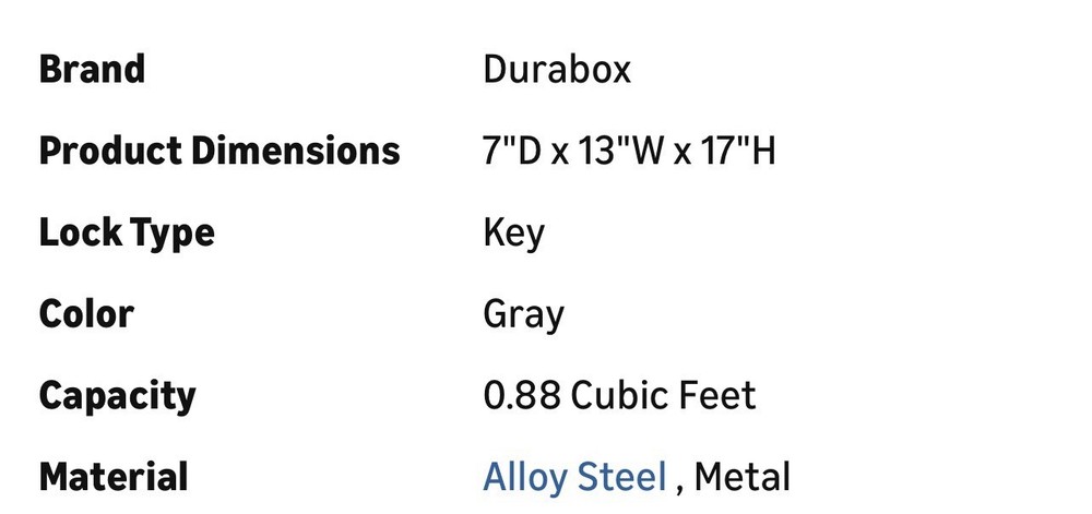 Durabox D700 - Through Wall Drop Safe