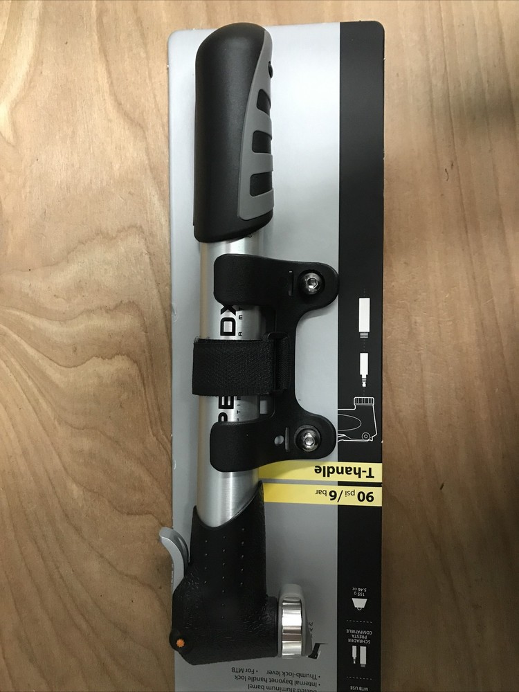 Topeak Peak DX II Mini Pump - 90psi, Silver