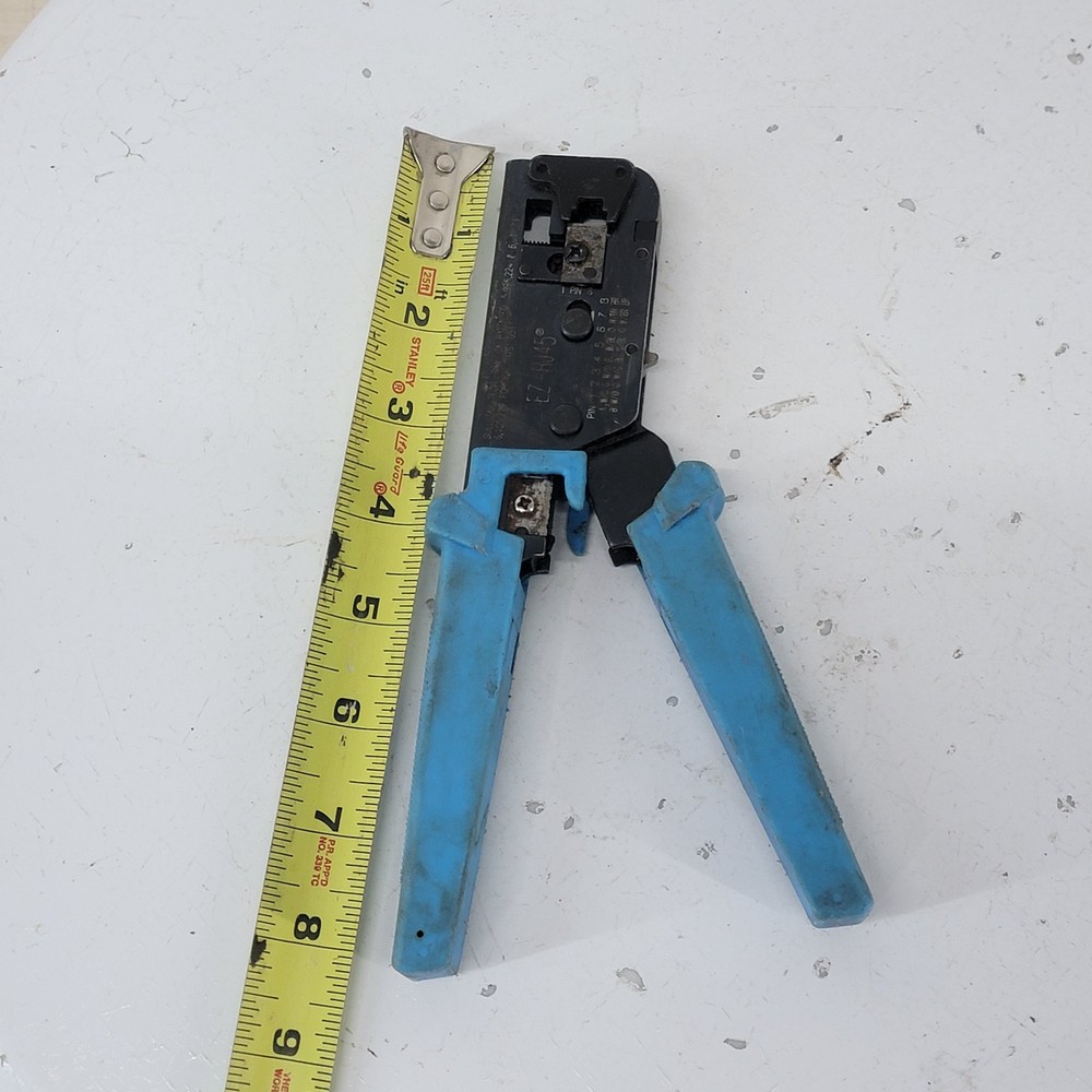 SullStar EZ-RJ45 Network Cable Crimp Tool Ethernet Pass-Through RJ45