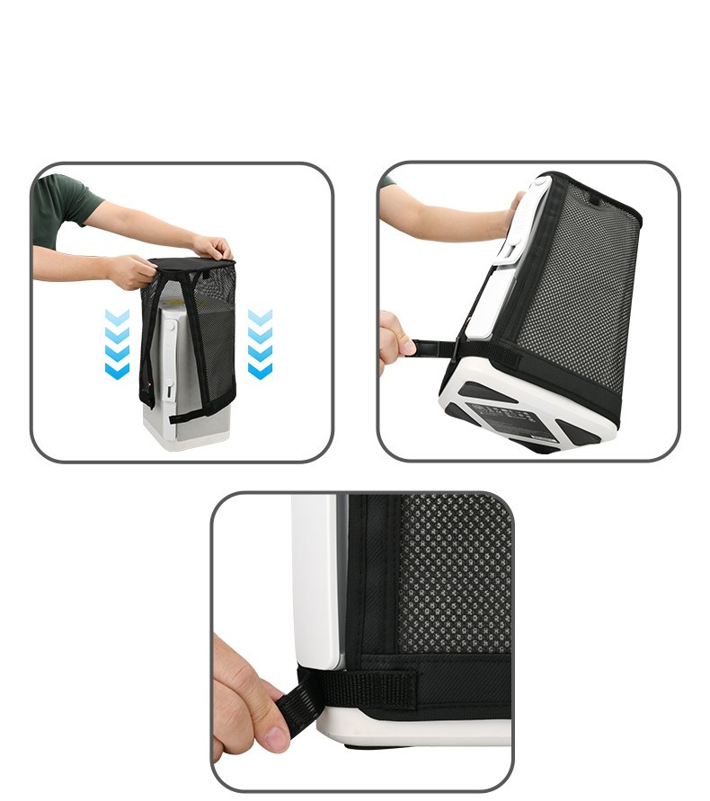 For Logitech UE Hyperboom Wireless Audio Mesh Dust Cover Protective Case Black