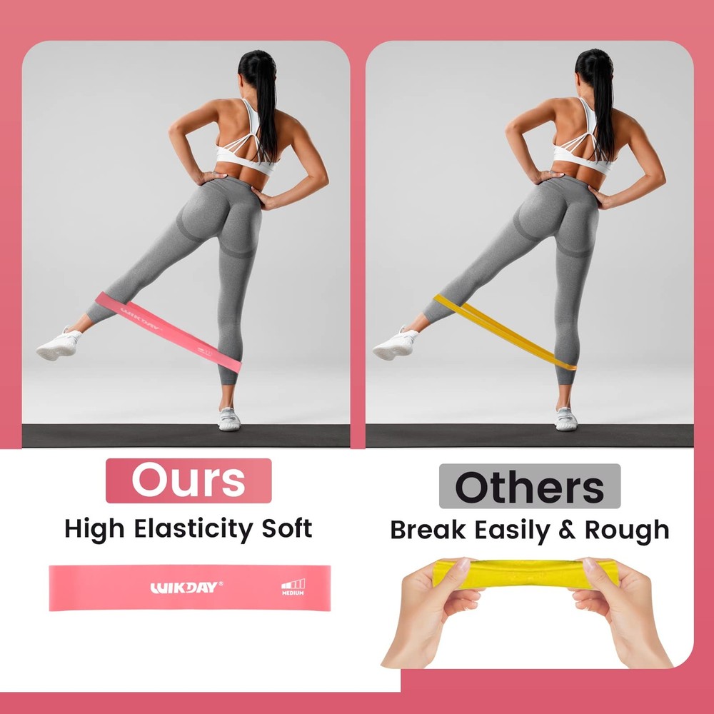 Resistance Bands for Working Out Exercise Loop Bands Workout Bands Set for Me...