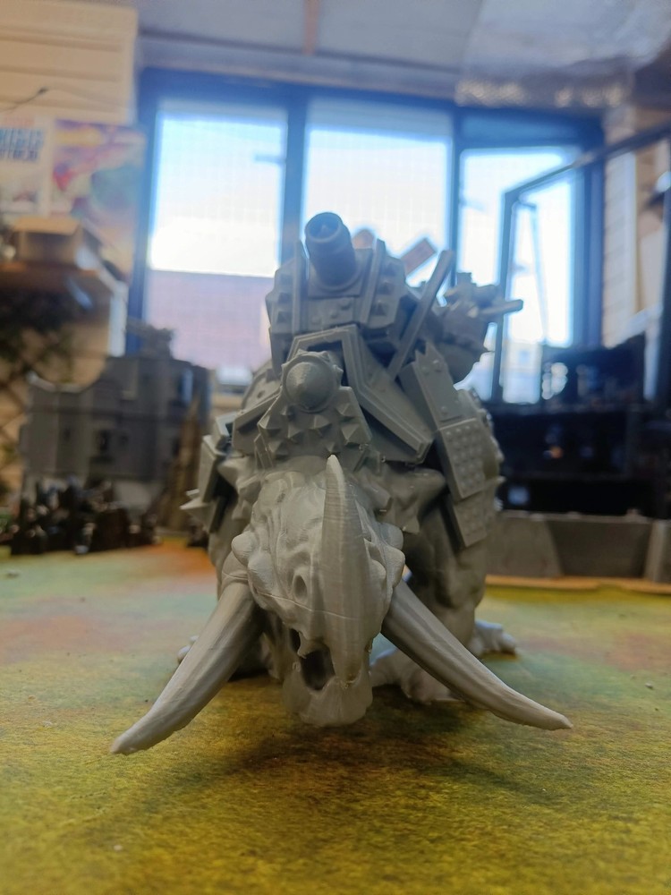 Orkaz Orc Squigoth Stompa Beast Squig Battlewagon