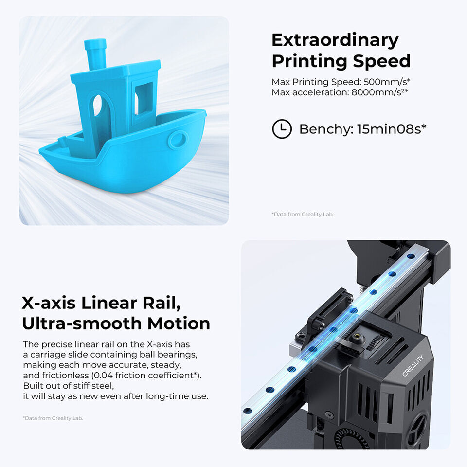 【Refurbished】Creality Ender 3 V3 KE 3D Printer CR Touch Auto Leveling Upgraded